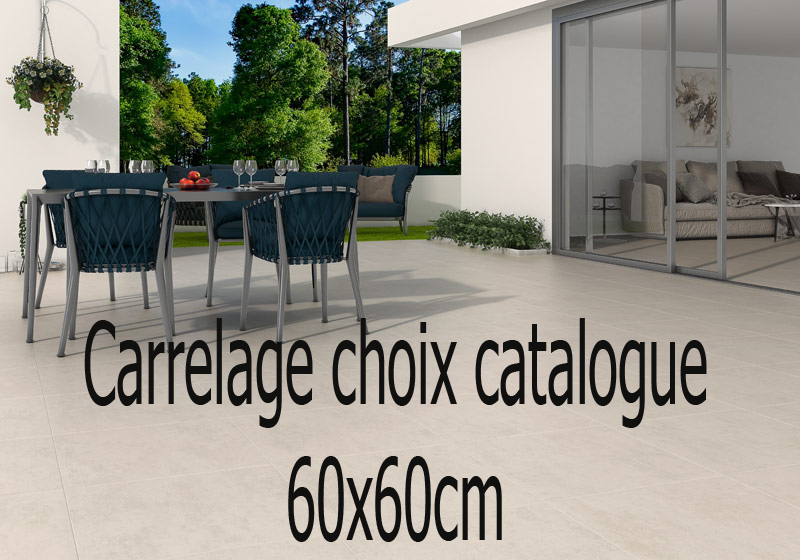Catalogue choix de Carrelage 60x60 60x60cm, Inox, pour intérieur et extérieur