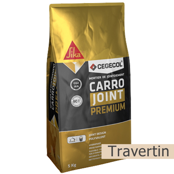 Carrojoint Premium Travertin 5kgs Cegecol