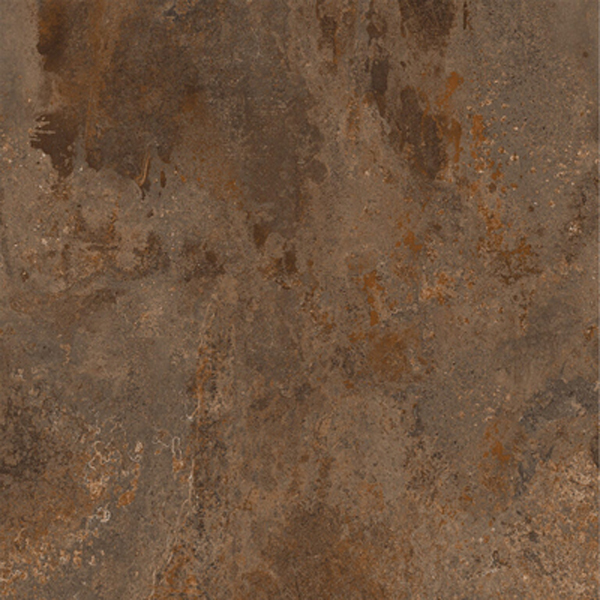 carrelage aspect métal Flatiron Rust 60 x 60cm, Grès cérame, pour intérieur et extérieur