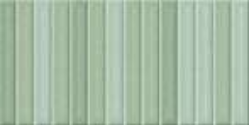 Faience Roku Green 11.5x23 cm 23 x 11.5cm, Grès cérame, pour intérieur