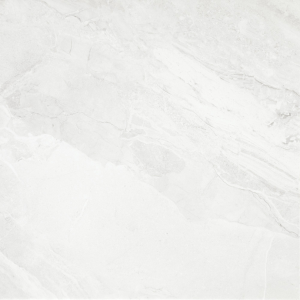 Carrelage poli Orla White 75 x 75cm, Grès cérame, pour intérieur et extérieur