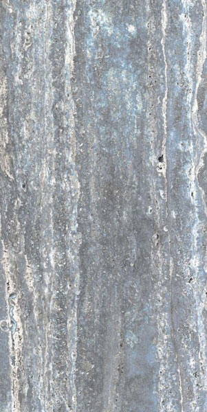carrelage Travertino Blue natural 120 x 60cm, Grès cérame, pour intérieur et extérieur