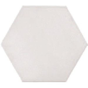carrelage hexagonal Mayfair Blanco 22.8 x 19.8cm, Grès cérame, pour intérieur et extérieur