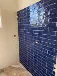 Carrelage mural Bronx Azul - Dimensions : 30 x 7.5cm


Réalisation d'un fond de douche